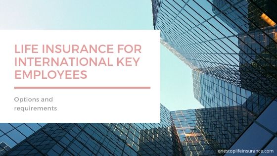 Life insurance for international key employees options and requirements