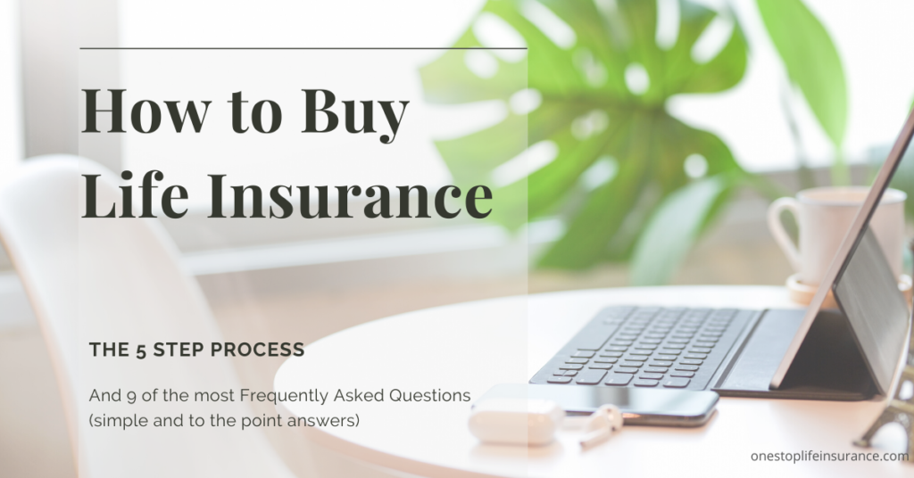 How to buy life insurance the 5 step process