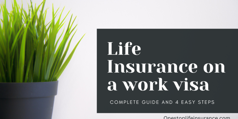 life insurance on a work visa