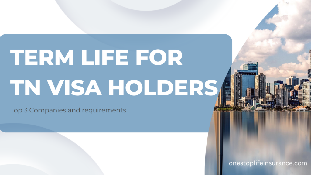 Term Life Insurance for TN visa holders